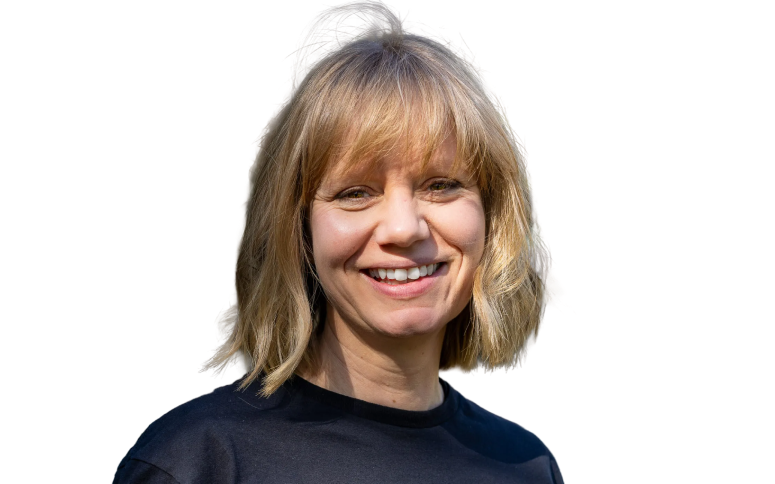 A photograph of Claire Robinson